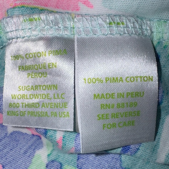 Lilly Pulitzer Dress Marlowe Dress Island Time Reduced Pima Cotton Sz small EUC - Picture 4 of 13